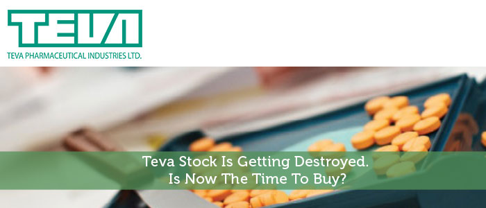 Teva Stock Is Getting Destroyed. Is Now The Time To Buy?
